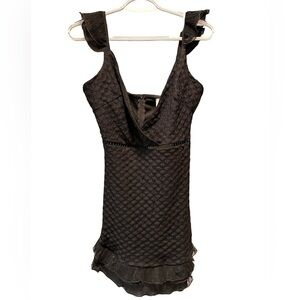 Selfie Leslie NWOT Black Dress Size US Medium